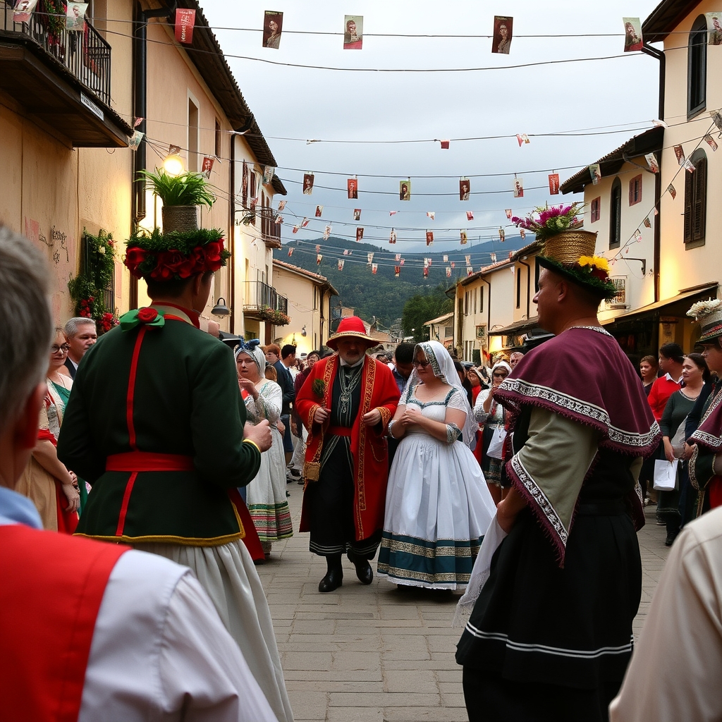 Romería de San Martiño en Lalín: romaría, monte, fe
