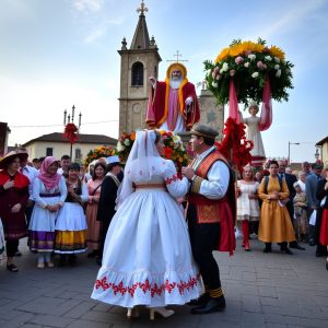 Romería de San Antonio en A Coruña: monte, romaría, fe