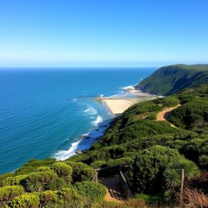 Sendeiro da Illa de Ons: praias virxes e o faro