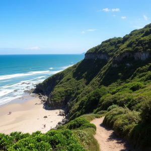 Ruta das praias de Razo: area e vento en Malpica