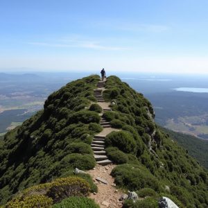 Ascensión ao Monte Oribio: o cumio de Quiroga