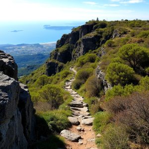 Travesía da Serra da Faiosa: senderos en Baiona