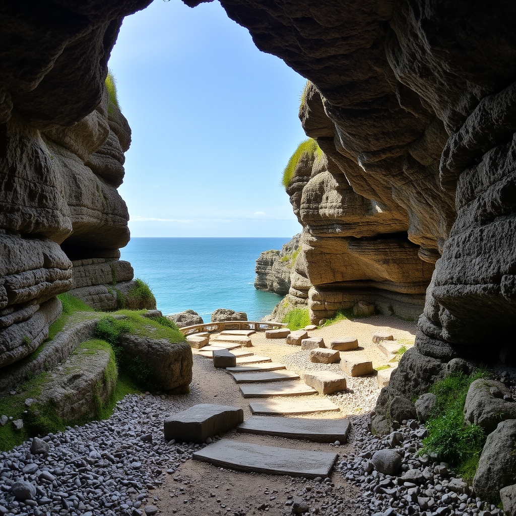 Ruta de los petroglifos de Mogor (Marín): arte rupestre y mar