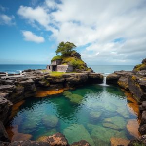 Descubre las Pozas de Mougás (Oia): baños naturales con vistas al mar