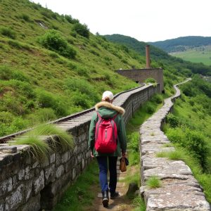 Senderismo por la Ruta de las Fábricas de Loira: patrimonio industrial