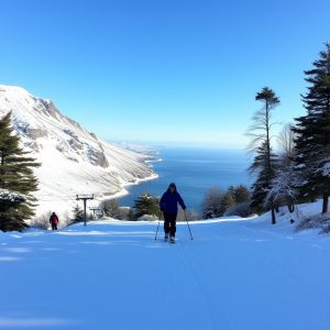 Escapada de nieve a la estación de Cabeza de Manzaneda: esquí nórdico