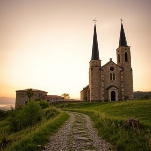 Ruta de las iglesias románicas de la Ribeira Sacra: arte y vino