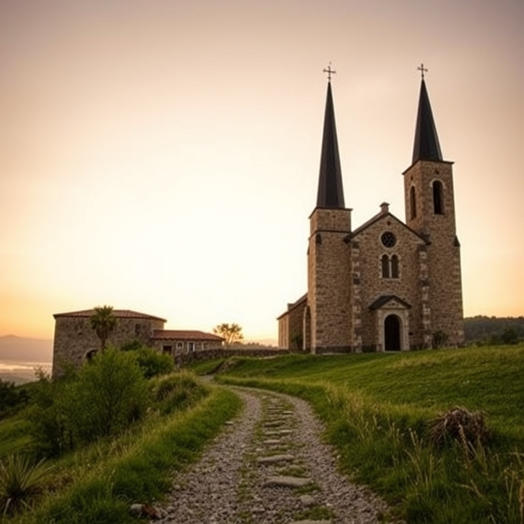Ruta de las iglesias románicas de la Ribeira Sacra: arte y vino