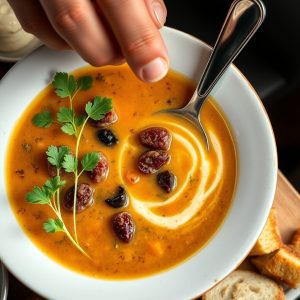 Receta de sopa de berberechos con ajo y perejil