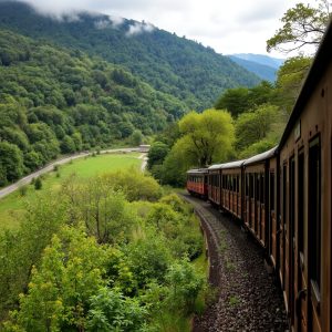 Sendeiro da Vía Verde de Ourense: antigo tren entre Ourense e Monforte