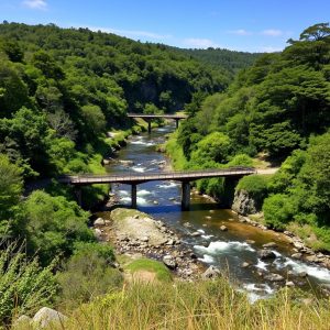 Sendeiro do Río Barbantiño: muíños e pontes en Amoeiro