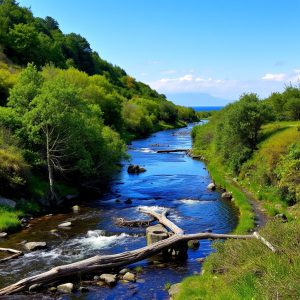 Sendeiro do Río Loña: camiño entre muíños en Xinzo de Limia