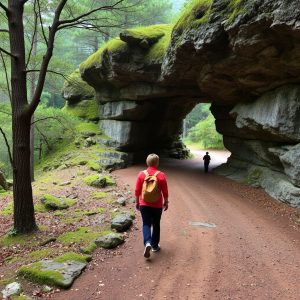 Senderismo por la Ruta de los Petroglifos de Campo Lameiro: arte y bosque