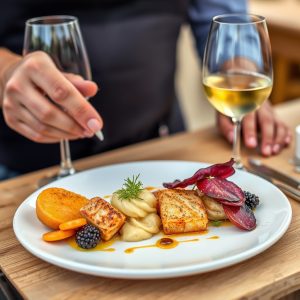 Ruta del vino albariño en Cambados con maridaje de marisco