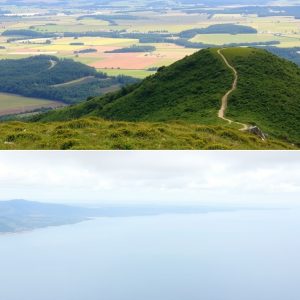 Ascensión ao Monte Faro de Laxe: panorámicas da Costa da Morte