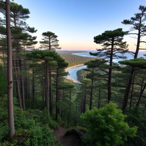 Sendeiro das Fragas de Catasós: bosque autóctono en Lalín