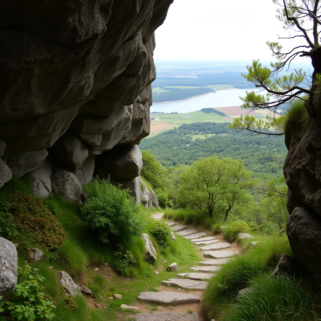 Ruta de los petroglifos del Monte Tetón: arte rupestre
