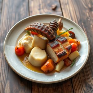 Postos de queixo de cabra do Cocido en Lalín