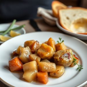 Receita de callos galegos con garavanzos e chourizo