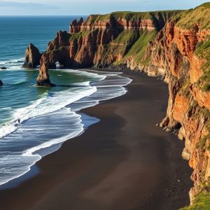 Escapada a la playa de O Rostro: arena negra y surf en Fisterra