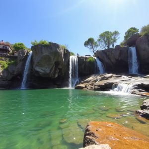 Plan de verano: baño en las cascadas de Ézaro, mar y agua dulce