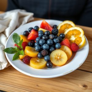 Postos de frutas deshidratadas en la feira de Xove