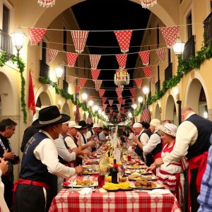 Fiesta de la Sardinada en Vigo