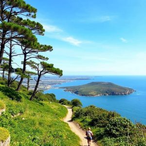 Ruta da Illa de San Simón: sendeiro insular e historia en Redondela