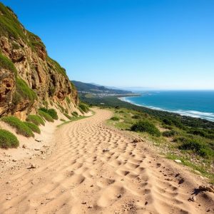 Sendeiro da Praia de Carnota: area, dunas e monte Pindo