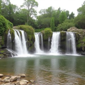 Ruta das Fervenzas do Río da Pedreira: saltos de auga en Fornelos