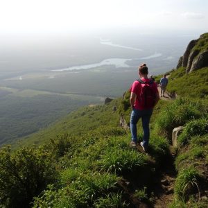 Ascensión ao Monte Teixolo: vistas da Ría de Pontevedra