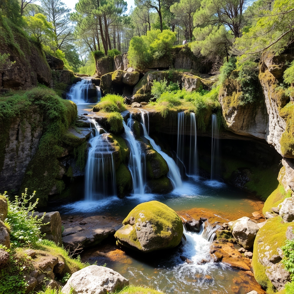 Ruta do Río Xallas á Fervenza de Olveira: saltos e piscinas naturais