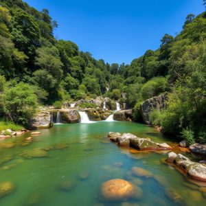 Ruta de las cascadas del río Reboqueiro: agua y senderismo