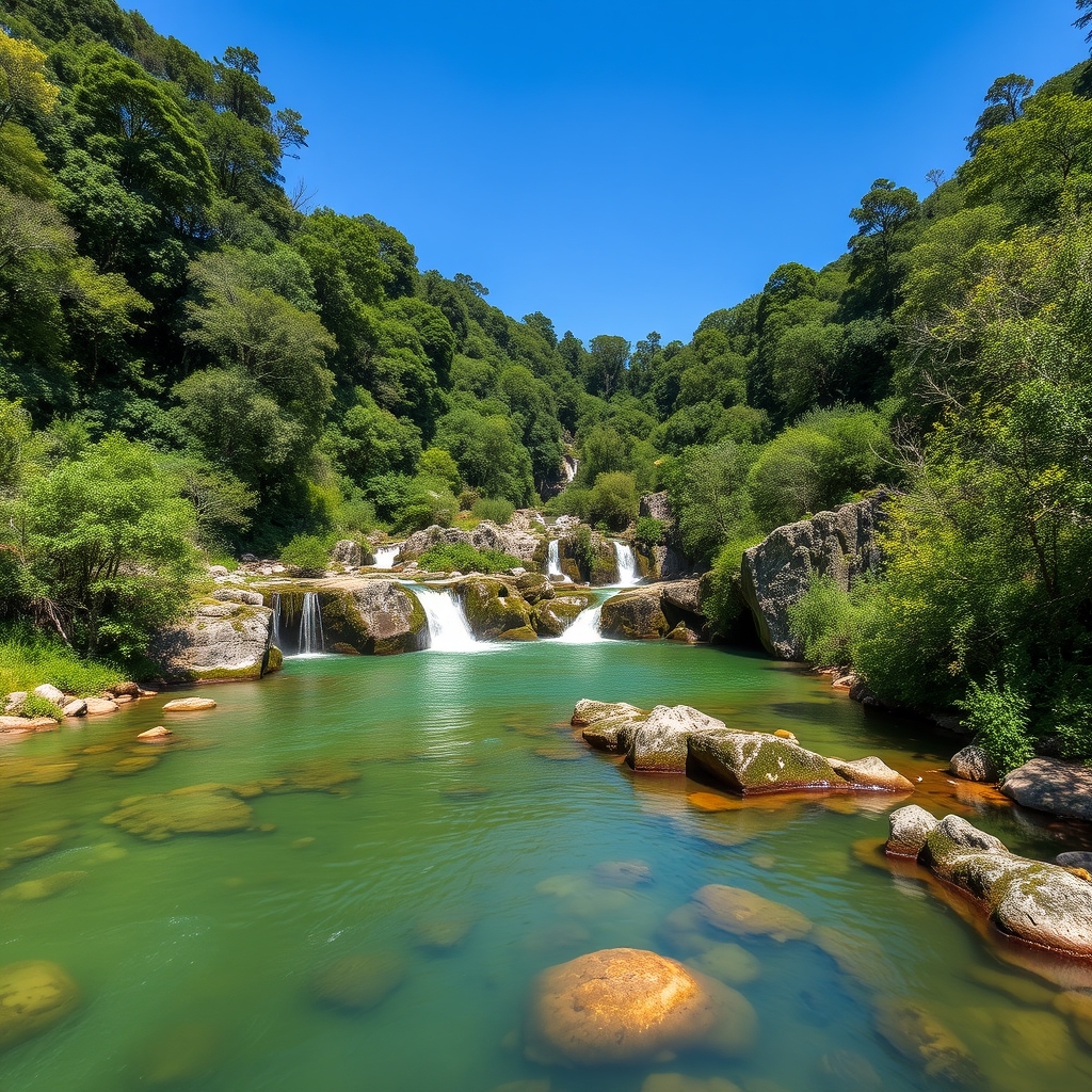 Ruta de las cascadas del río Reboqueiro: agua y senderismo