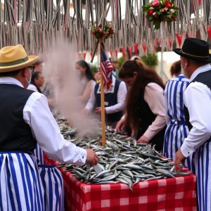 Festa da Anchoa en O Barqueiro