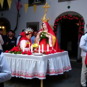 Romería da Virxe das Neves en Mañón