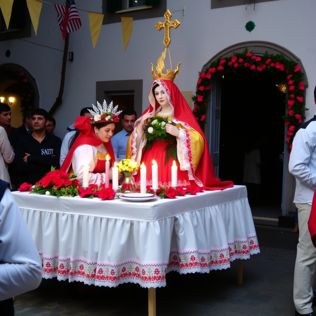 Romería da Virxe das Neves en Mañón
