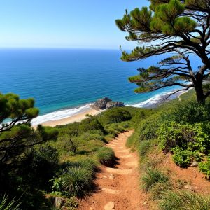 Sendeiro da Costa de Esteiro: acantilados e praias en Muros