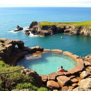 Plan de verano: baño en las piscinas naturales de Mácara en A Veiga