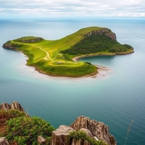 Descubre la isla de Santa Cruz en la ría de Ares