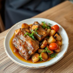 Receta de bacallau con cachelos ao estilo de Cedeira