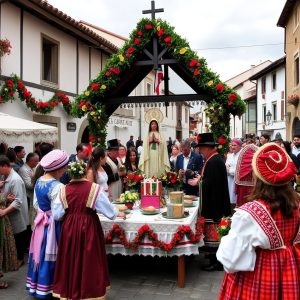 Romería da Virxe do Rosal en Mondoñedo