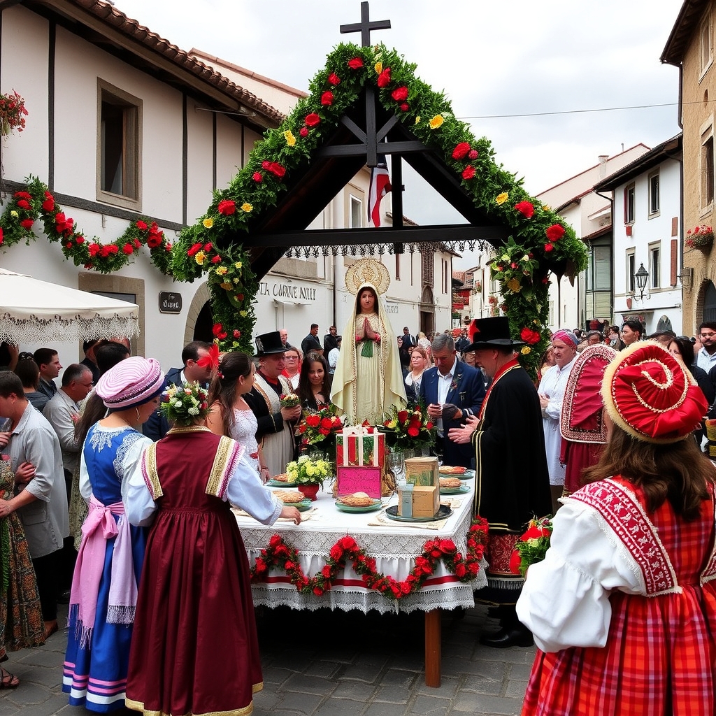 Romería da Virxe do Rosal en Mondoñedo 1 Romería da Virxe do Rosal en Mondoñedo
