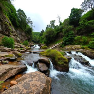 Ruta das Fervenzas do Río Xuvia: saltos e muíños en Narón