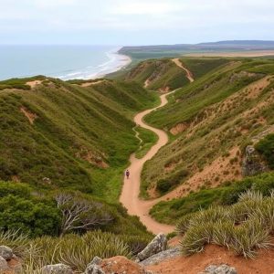 Sendeiro da Praia de O Ézaro: fervenza directa ao mar