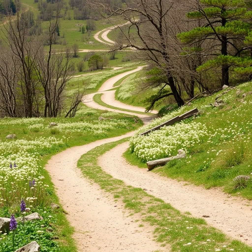 Plan de primavera: ruta de los cerezos en flor en el valle del Lor