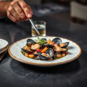 Mejores restaurantes de marisco en Cambados con vistas á ría