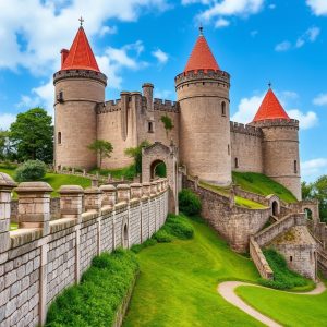 Ruta de los pazos de Soutomaior: castillo y jardines