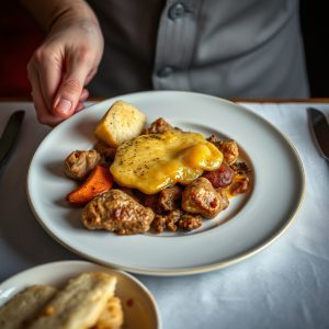 Receita de queixada con queixo de Arzúa e marmelo