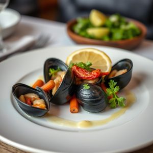 Mejores lugares para comer navalles en Carril